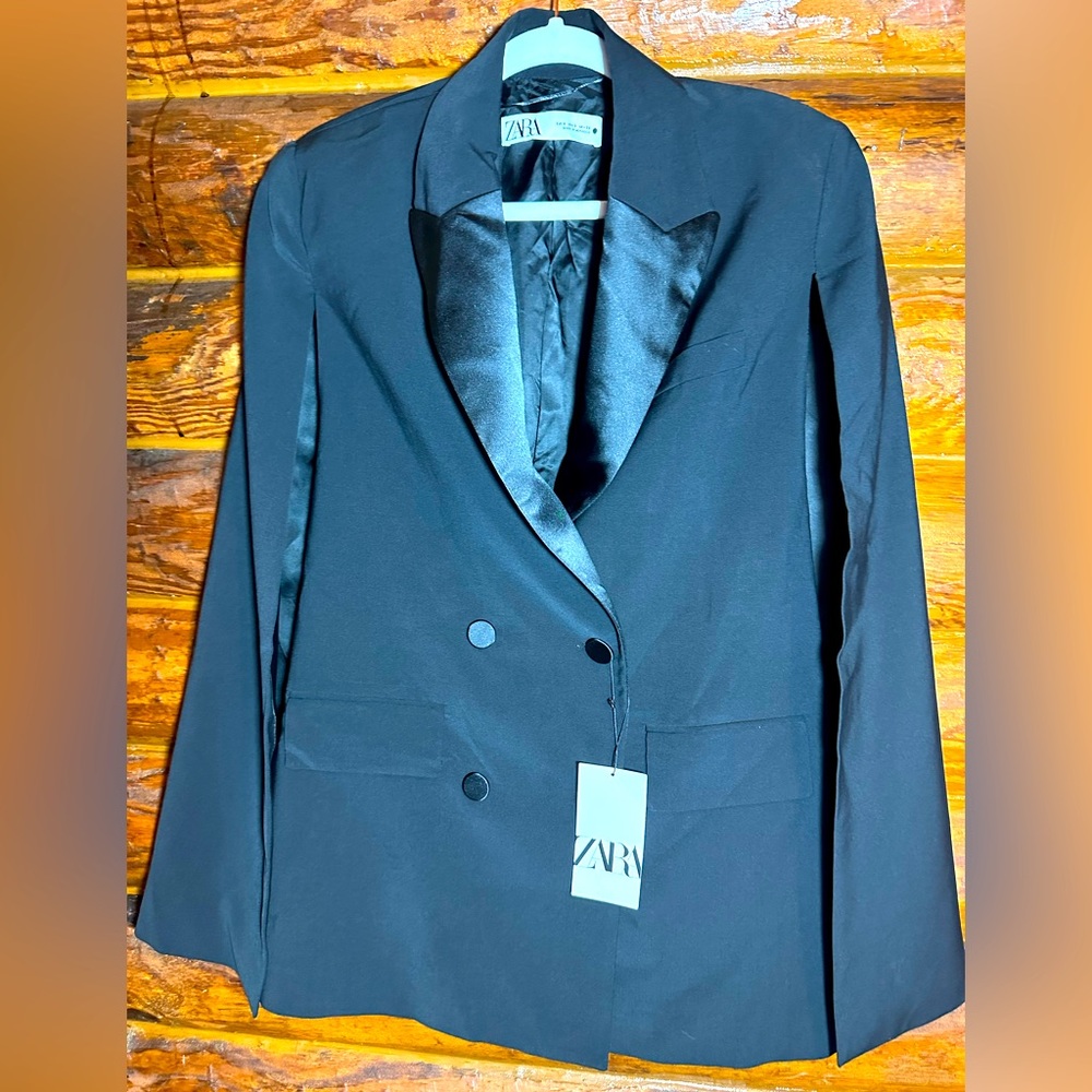 Zara cloak blazer